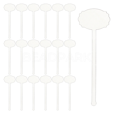 24Pcs Transparent Acrylic Stirring Rods AJEW-FG0003-15A-1