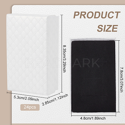 Cardboard Jewelry Boxes LS-CBOX-WH0003-32-1