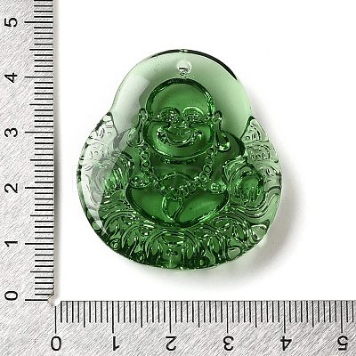 Glass Pendants GLAA-C033-04F-1