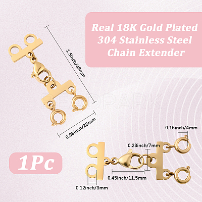 304 Stainless Steel Chain Extender STAS-BBC0008-19B-1