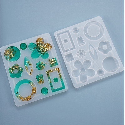 DIY Dangle Earring Accessories Silicone Molds LS-DIY-D049-15-1
