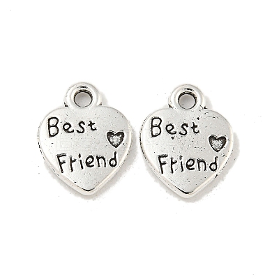 Tibetan Style Zinc Alloy Charms TIBEP-R334-316AS-RS-1