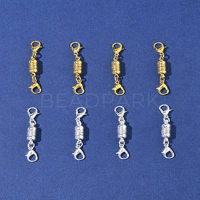 8 Sets Brass Magnetic Clasps Converter KK-FS0001-54-1