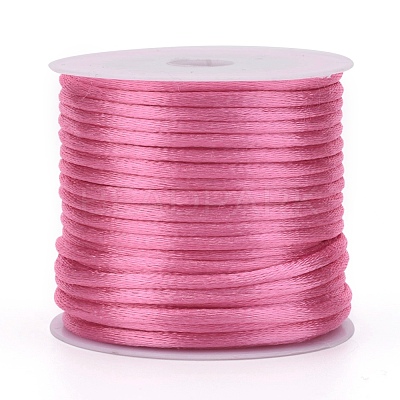 Nylon Satin Rattail Cords NWIR-L006-1mm-06-1