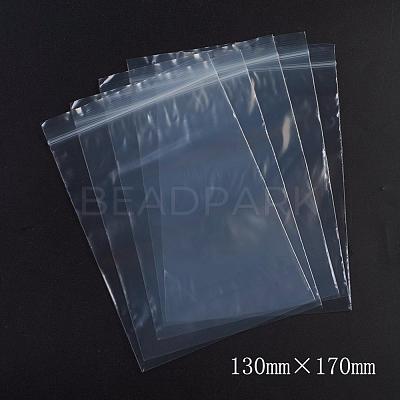 Plastic Resealable Packaging Bags OPP-G001-F-13x19cm-1