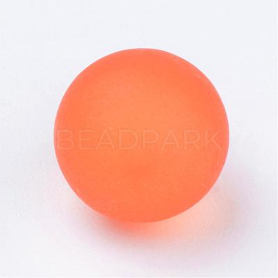 Transparent Acrylic Beads FACR-R022-10mm-M-1