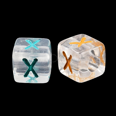 Acrylic European Beads MACR-I042-01X-1