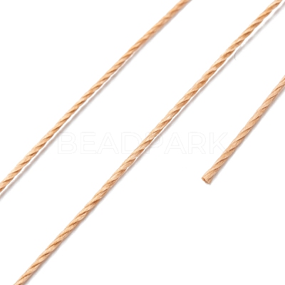 Round Waxed Polyester Thread String YC-D004-02D-016-1