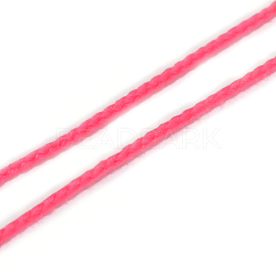 20M Polyester Braided Cord for Jewelry Making OCOR-G015-04A-07-1