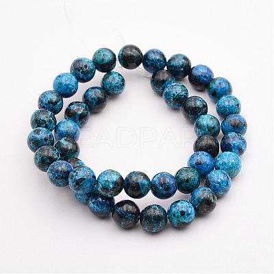 Natural Variscite Bead Strands G-P300-04-10mm-1