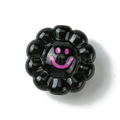 Dopamine Style Opaque Acrylic Beads SACR-Z002-01C-1