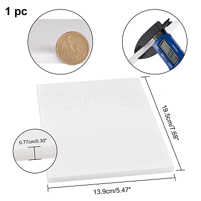 Plastic Punching Pad TOOL-WH0080-65-1