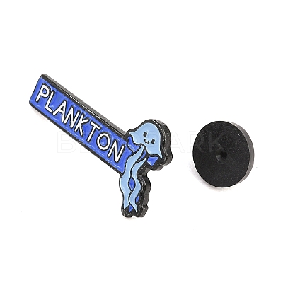 Ocean Theme Plankton Alloy Enamel Pins JEWB-G045-04EB-02-1