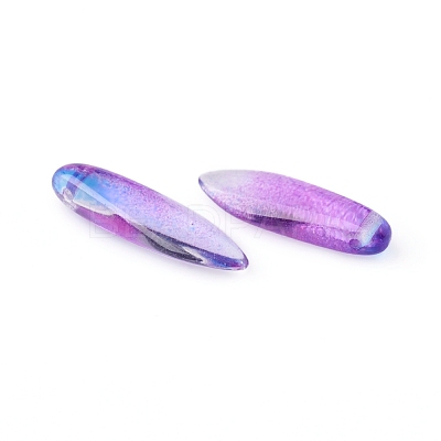 Czech Glass Pendants Y-GLAA-G077-05-1