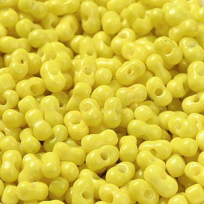 Baking Paint Glass Seed Beads SEED-K009-01A-08-1