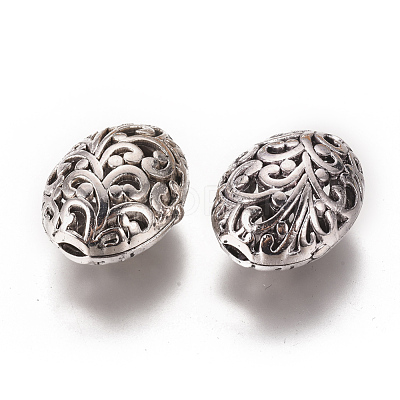 Tibetan Style Filigree Beads TIBEB-A12556-FF-2-1