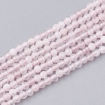 Natural Rose Quartz Beads Strands X-G-T107-16-1