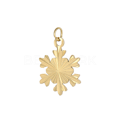 Christmas 304 Stainless Steel Pendants STAS-OY005-56G-1