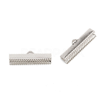 Iron Ribbon Crimp Ends X-E182Y-1