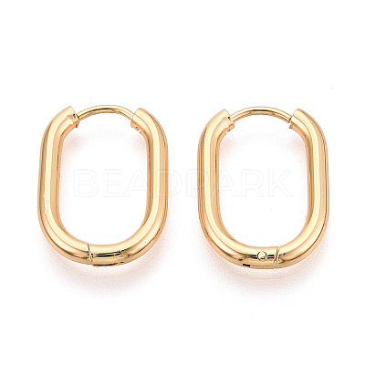 304 Stainless Steel Hoop Earrings X-STAS-T074-29G-1