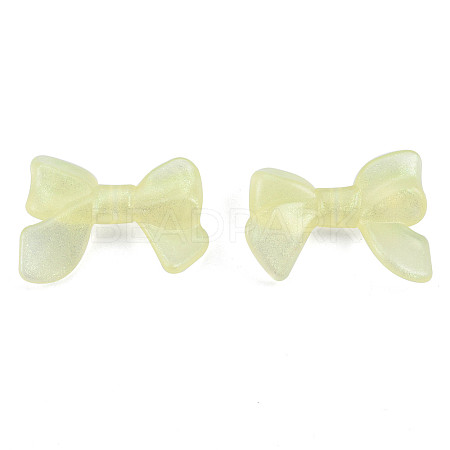 Transparent Luminous Acrylic Beads LS-TACR-T007-11E-1