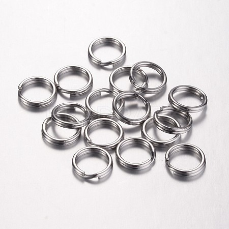 Tarnish Resistant 304 Stainless Steel Split Rings STAS-D438-01-1