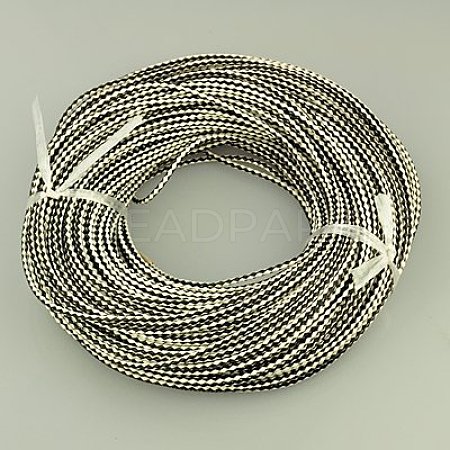 Braided Leather Cord WL-D012-3mm-08-1