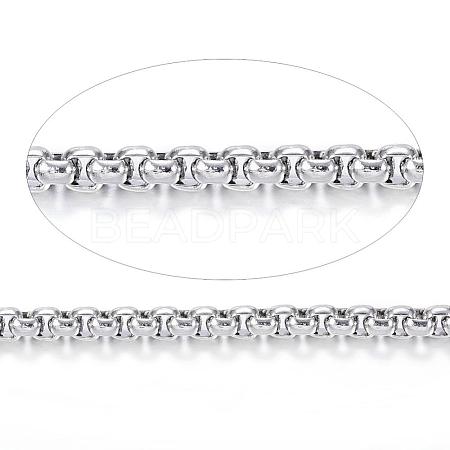 Tarnish Resistant 304 Stainless Steel Venetian Chains CHS-H007-02P-1