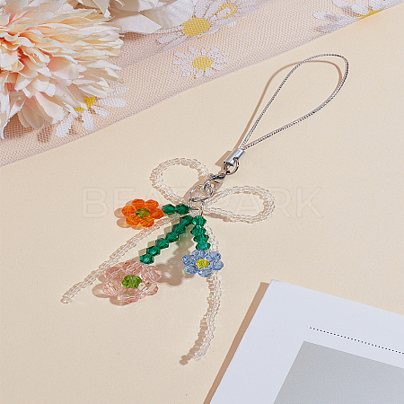 1Pc Plastic Beads Mobile Straps HJEW-LP0001-34A-1