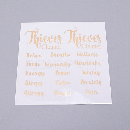 Waterproof Plastic Decorations Stickers DIY-WH0191-03A-1