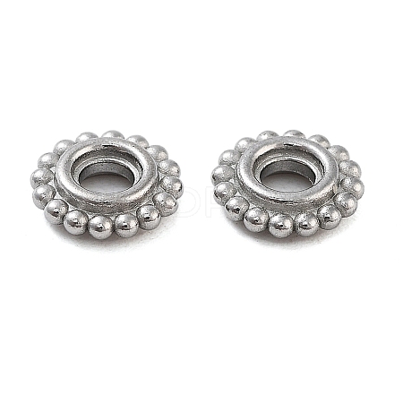 Non-Tarnish 304 Stainless Steel Spacer Beads X-STAS-L082-012P-1