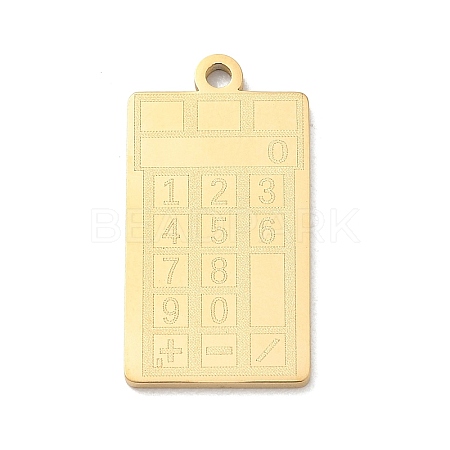 304 Stainless Steel Pendants LS-SA-CBAE115-13D-G-1