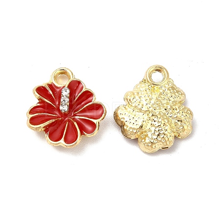 Alloy Enamel Charms ENAM-F144-01C-1