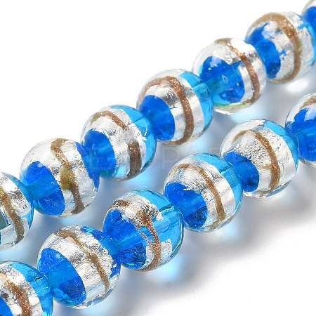 Lampwork Beads Strands LAMP-E036-07D-1