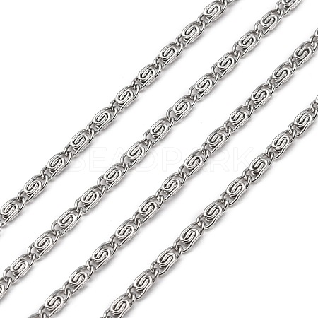 304 Stainless Steel Lumachina Chains X-CHS-R009-14-1