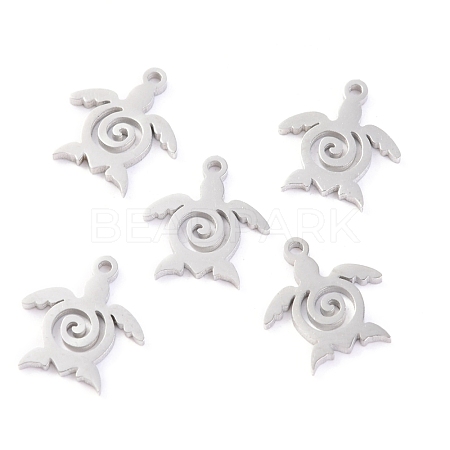 Non-Tarnish 304 Stainless Steel Charms STAS-O142-21P-1