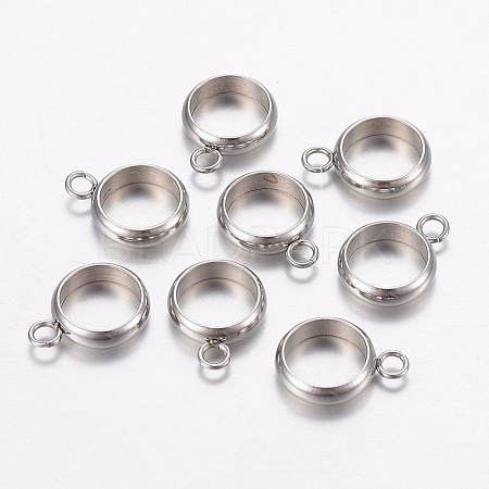 Tarnish Resistant 201 Stainless Steel Tube Bails STAS-P198-66E-1