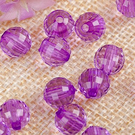Transparent Acrylic Beads TACR-NH0001-G-19-1