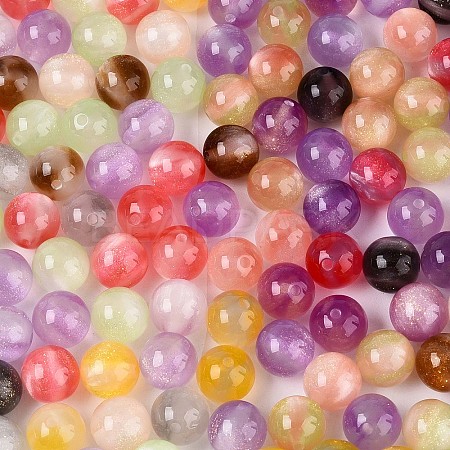 Opaque Resin UV Reactive Beads RESI-N049-10mm-M-01-1