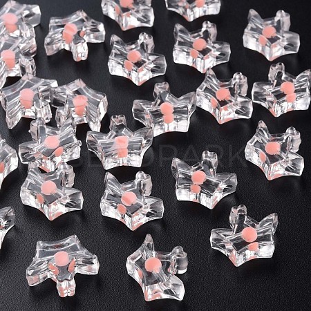 Transparent Acrylic Beads MACR-S373-105-B01-1