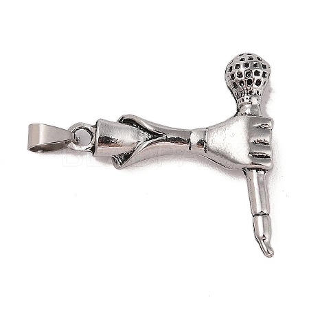 Tibetan Style Alloy Pendants FIND-B040-16AS-1