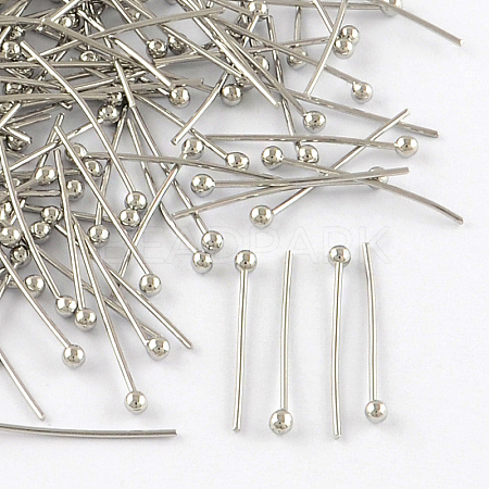 Brass Ball Head Pins KK-R020-04P-1