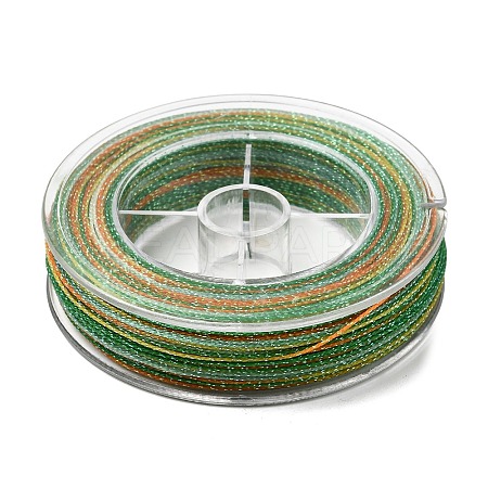30M Gradient Color Round PET Waxed Thread OCOR-F018-02B-1