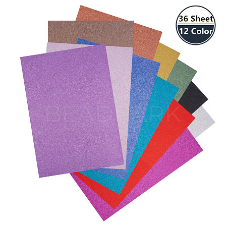 Flash Powder Cardboard Paper DIY-BC0008-04-1