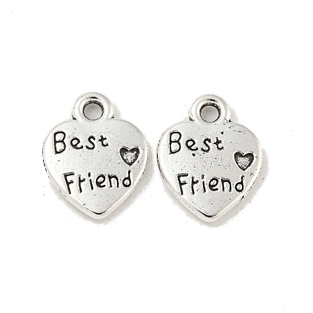 Tibetan Style Zinc Alloy Charms TIBEP-R334-316AS-RS-1