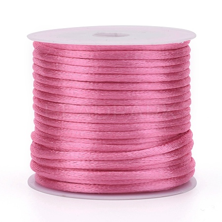 Nylon Satin Rattail Cords NWIR-L006-1mm-06-1
