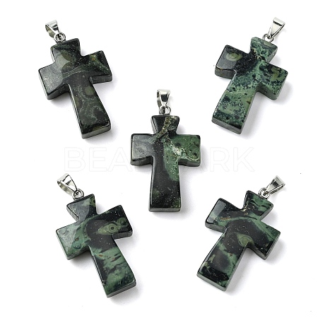 Natural Kambaba Jasper Pendants GG-K002-11I-1
