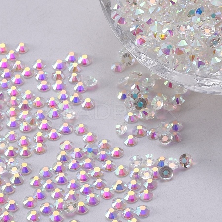 Glass Flat Back Rhinestone RGLA-C002-SS12-100A-1