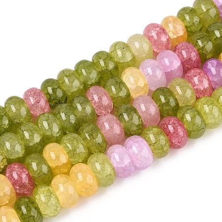 Glass Beads Strands GLAA-N059-5x8mm-21-1