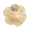 Rack Plating Brass Bead Caps KK-S400-13KCG-1